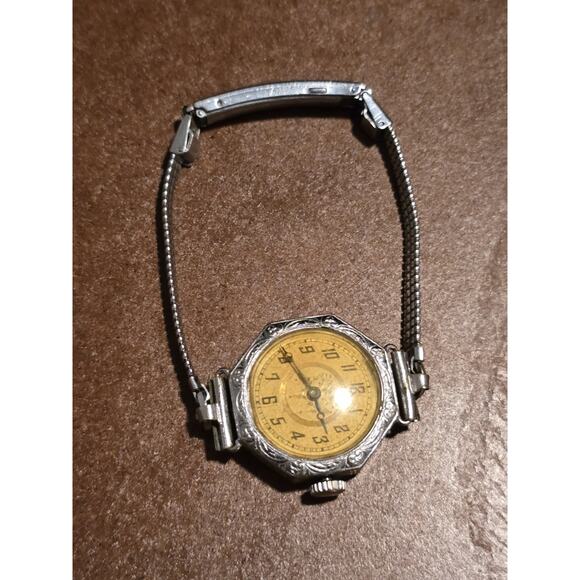 ANTIQUE VINTAGE YORK Watch CO. LADIES COCKTAIL WATCH - Picture 1 of 9